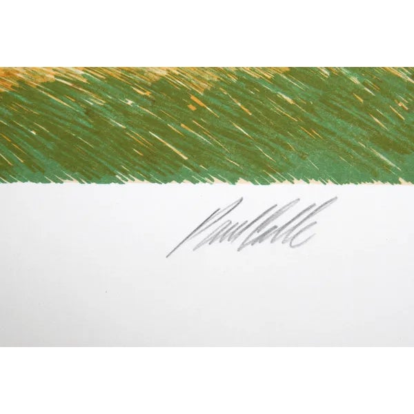 This lithograph, titled Mr. October (Yankees Reggie Jackson), was created by the American artist, Paul Calle (1928 -...