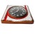 Vintage Junghans Peter Ceramic Wall Clock, 1960s For Sale - Image 4 of 6