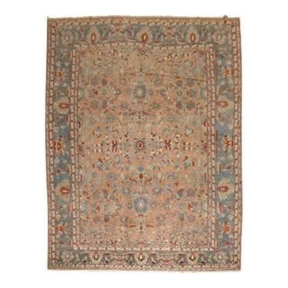 Antique Persian Lilihan - 9'1" x 11'9" For Sale