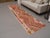 1970s Vintage Handmade Wool Cotton Pink Runner Rug For Sale - Image 4 of 11