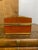 Mid 20th Century Mid 20th Century Lacquered Dome-Top Wooden Box Covered in Pigskin With Brass Fittings For Sale - Image 5 of 7