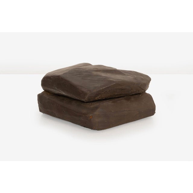 1960s Paul Evans Sculpted Bronze Resin Hinged Box For Sale In Chicago - Image 6 of 13