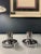 Space Age Chrome Wall Lights, Set of 2, in Flawless conditions. Designed 1960 to 1969 Up to 250V (Europe/UK Standard).The...