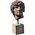 Early 21st Century Antinous Bitnia 130 Alexandria of Egypt 150 AD, Early 21st Century, Terracotta Sculpture on Marble Base For Sale - Image 5 of 6