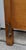 Vintage MCM Hollywood Regency King Headboard Wood Walnut Geometric Circles 60's For Sale - Image 4 of 15