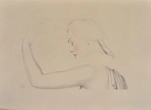 Walter Sauer, Tenderness, Signed Engraving