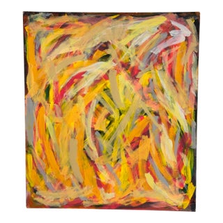 John Fooks Abstract Acrylic on Canvas Painting For Sale