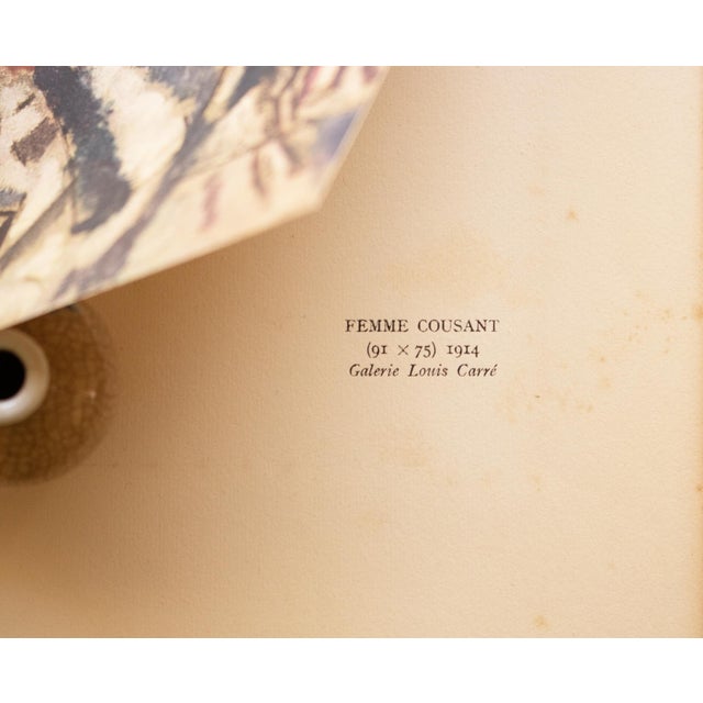 1948 After Fernand Léger "Seamstress", First Edition Parisian Offset Lithograph For Sale In Dallas - Image 6 of 8