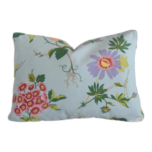 Brunschwig & Fils Oh Susannah Botanical Floral Feather/Down Pillow