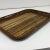 Mid-Century Coastal Boho Wicker and Rattan Woven Tray.. For Sale - Image 4 of 6