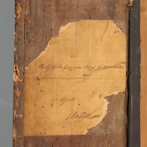 Santa Rosa of Lima and the Child Jesus, Oil Painting, Framed For Sale - Image 12 of 13