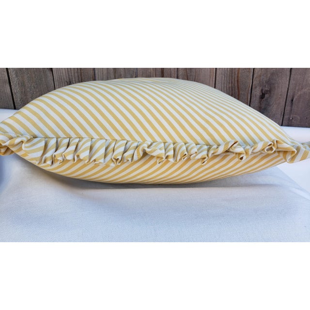 Pindler Surf Butter Fabric Pillow Cover For Sale - Image 4 of 5
