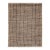 12x16 Brown Modern Moroccan Style Grid Hand-Knotted Wool Area Rug For Sale