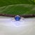 2020s 2.6Ct Star Sapphire Cabochon Ring With Natural Diamond Accents: Solid 14k Gold, Size 6.75 For Sale - Image 5 of 9