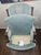 Hickory Chair Furniture Company Vintage Hickory Chair Tufted Velvet Armchair (Model 986-88) - Light Blue For Sale - Image 4 of 8