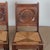 Brown French Straw-Seated Chairs in Wood, 1940, Set of 2 For Sale - Image 8 of 9