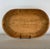 1900s Antique Hand Carved Oval Bowl, 18.5 w x 11.5 d x 3 h. great patina, perfect for rectangular coffee table, dining...