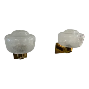 Pair of Mid-Century Italian Wall Sconces 1970s