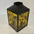 1980s Vintage Boho Chic Americana Halloween Spider Web Tole Lantern Candleholder. For Sale - Image 10 of 11