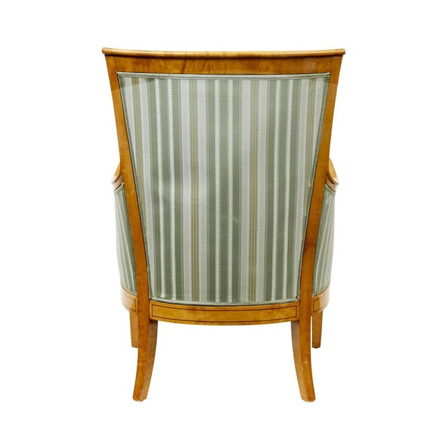 Antique Birch Armchairs, 1900, Set of 4 For Sale - Image 4 of 10