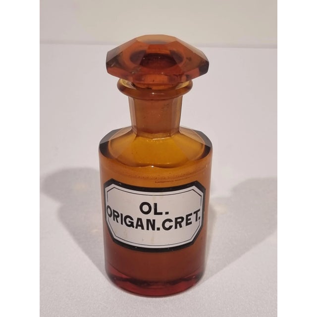 Antique German Apothecary Pharmacy Jars, Set of 5 For Sale - Image 7 of 9