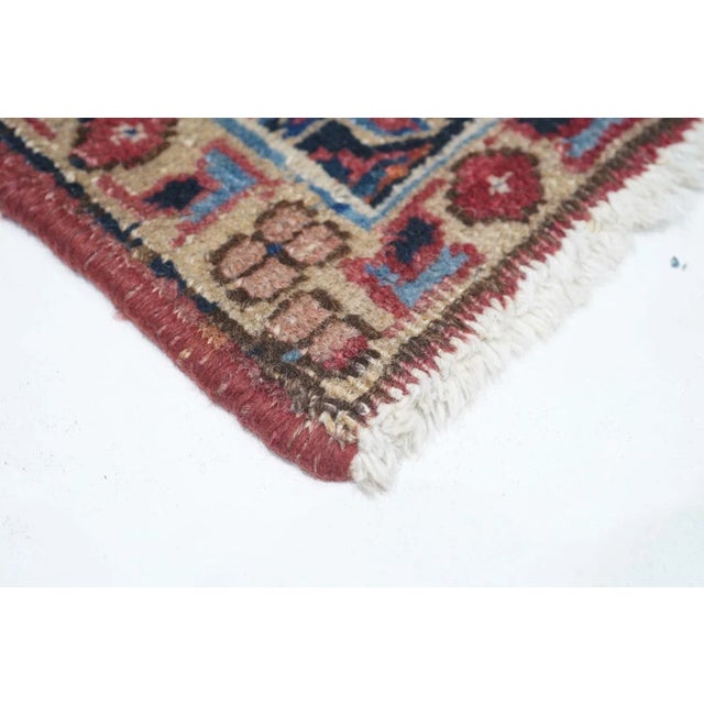 Traditional Vintage Heriz Rug 5'7'' X 6'5'' For Sale - Image 3 of 9