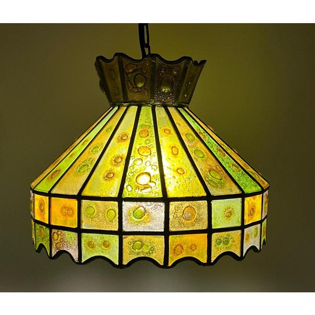 Brutalist Brutalist Ceiling Lamp by Felipe Delfinger for Feders, 1970s For Sale - Image 3 of 17