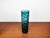 Mid-Century Modern Space Age Blue Bubble Glass Vase by Wilhelm Braun-Feldweg for Hirschberg, Germany, 1960s For Sale - Image 4 of 16