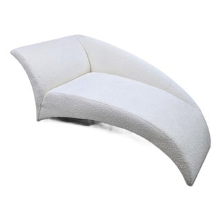 Mid 20th Century Postmodern Vladimir Kagan Marilyn Chaise Lounge Newly Reupholstered For Sale