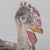 1960s French Concrete Rooster Planter For Sale - Image 11 of 15