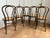 All 5 chairs: excellent construction, excellent cane webbing. a truly lovely set of 5 vintage thonet no. 18 chairs. note:...