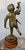 Antique French Style Bronze Cupid Figure on Wood Base For Sale - Image 10 of 12