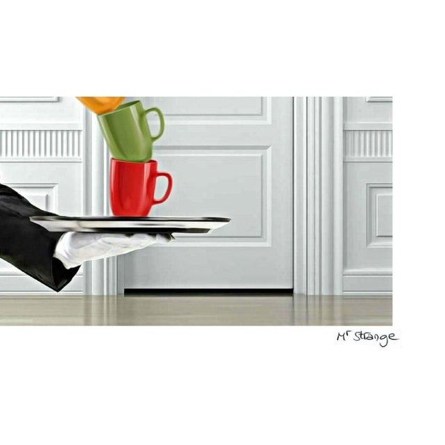 Mr. Strange, Mr. Wood Returns to Service, 2019, Screen Print For Sale - Image 9 of 10