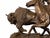 1970s Bronze ‘Buffalo Hunt’ by Frederic Remington For Sale - Image 4 of 6