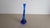 Mid-Century Modern Cobalt Blue Crystal "Bone" Series Candlestick by Elsa Peretti for Tiffany For Sale - Image 3 of 10
