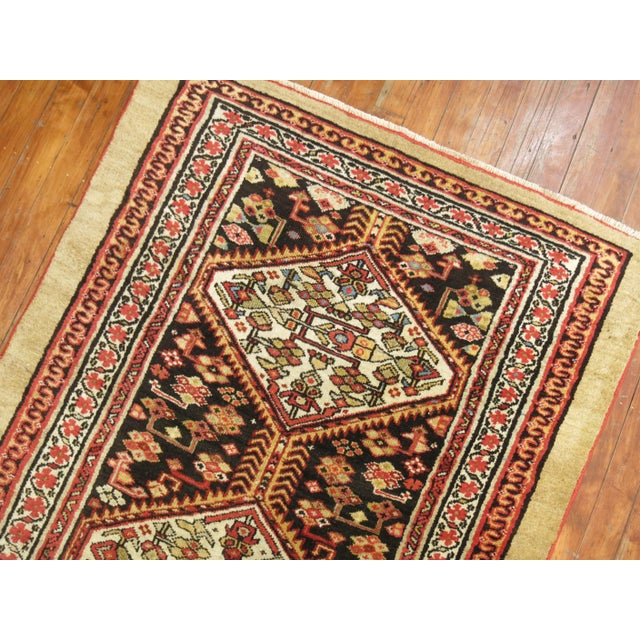 Early 20th Century Antique Tribal Persian Serab Traditional Runner - 3'2" x 13'1" For Sale - Image 4 of 6