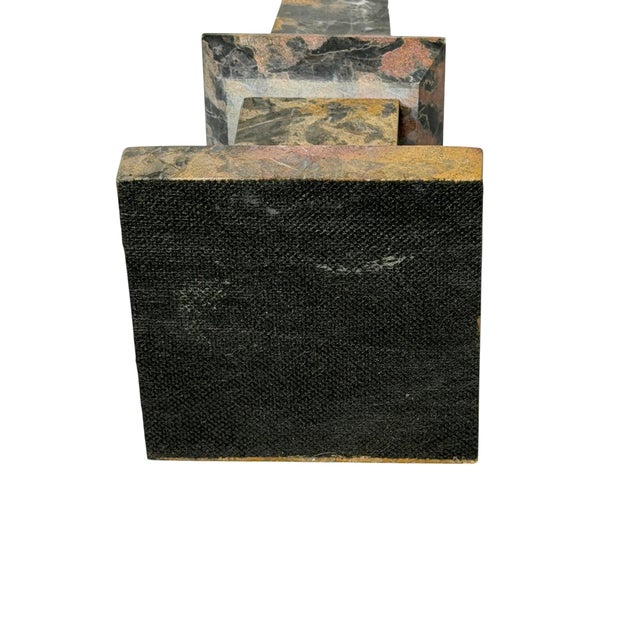 Grand Tour Italian Specimen Marble Obelisk on Pedestal For Sale - Image 9 of 12