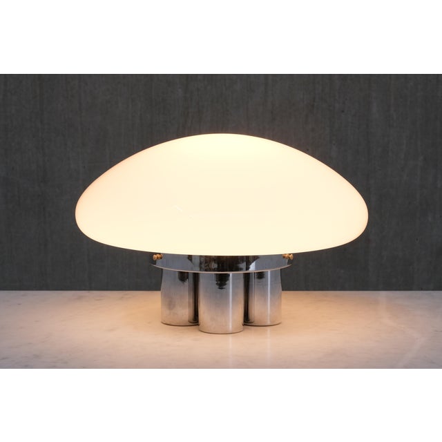 Sergio Mazza Magnolia Table Lamp by Sergio Mazza & Giuliana Gramigna for Quattrifolio, 1973 For Sale - Image 4 of 12