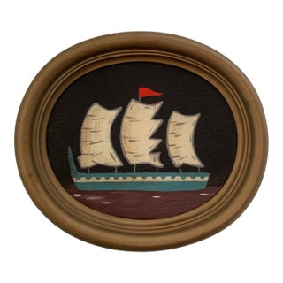 Contemporary Impressionist Style Seascape Painting, Framed For Sale