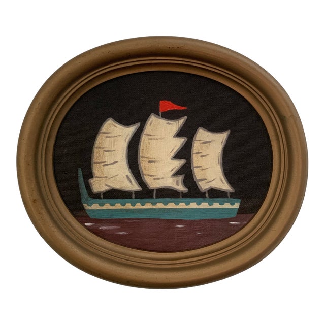 Contemporary Impressionist Style Seascape Painting, Framed For Sale