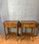 Tan Louis XV Style Cherrywood Bedside Tables, 1920s, Set of 2 For Sale - Image 8 of 8