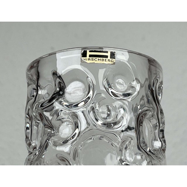 Mid-Century Modern Space Age Bubble Glass Vase by Wilhelm Braun-Feldweg for Hirschberg, Germany, 1960s For Sale - Image 9 of 16