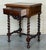 Mid 19th Century Mid 19th Century Pair of Carved Spanish Nightstands with Solomonic Legs and Crest For Sale - Image 5 of 18
