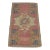 1970s Turkish Vintage Red Oushak Rug For Sale