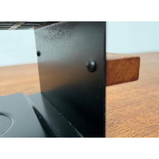 Mid-Century Minimalist Metal and Teak Tea Warmer, 1960s For Sale - Image 12 of 18