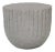 Cove Cement Round Outdoor Side Table For Sale