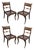 Regency Painted Side Chairs - Set of 4 For Sale