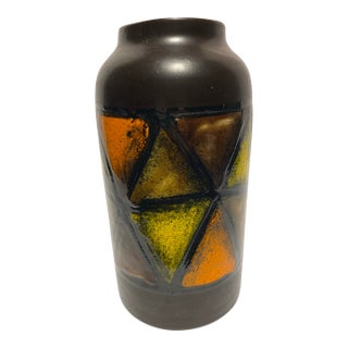 1960s Aldo Londi Vase in Vetrata Series for Bitossi For Sale