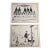 1935 Children's Music Prints Set/2 For Sale