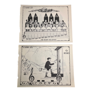 1935 Children's Music Prints Set/2